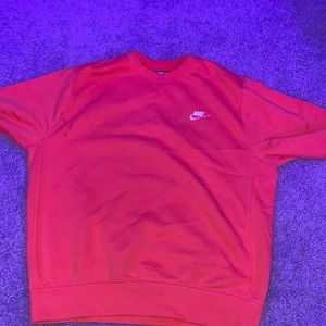 Orange Nike Crewneck